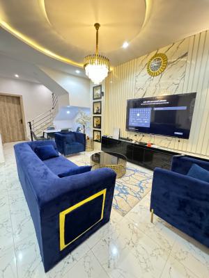 Massive Fully Furnished 4 Bedroom, Directly Opposite Chevron Lekki, Lekki, Lagos, Semi-detached Duplex for Rent