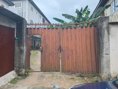 Well Located One Plot of Table Dry Land with an Uncompleted Building, Woji, Port Harcourt, Rivers, Detached Duplex for Sale