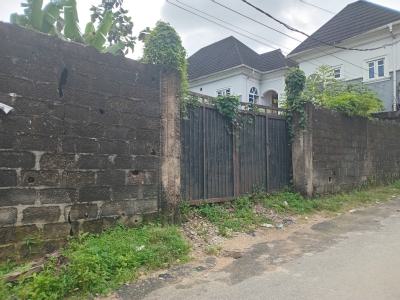Well Located Corner Pieces of Two Plots of Land Fenced and Gated, Woji, Port Harcourt, Rivers, Residential Land for Sale