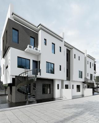 Newly Built 4 Bedroom Terrace Duplex, Adeniyi Jones, Ikeja, Lagos, Terraced Duplex for Sale