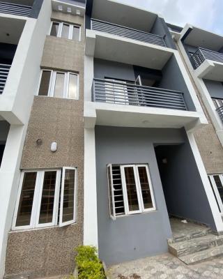 4 Bedroom Terrace with Bq, Wuye, Abuja, Terraced Duplex for Sale