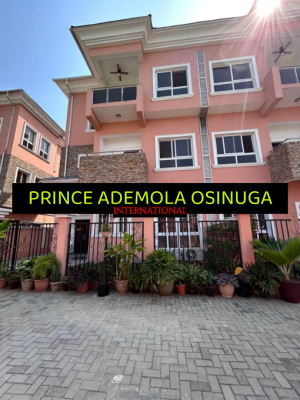 Luxury 5 Bedroom Semi Detached House + Bq, Osbourne Phase 2 Estate Ikoyi, Osborne, Ikoyi, Lagos, Semi-detached Duplex for Rent