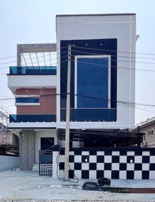 Contemporary 6 Bedroom Fully Detached Penthouse Duplex with Bq, Chevron, Lekki, Lagos, Detached Duplex for Sale