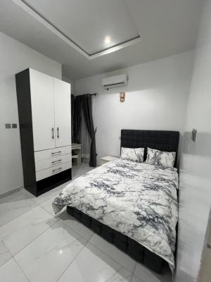 Tastefully Furnished Semi Master Bedroom, Orchid Road Eleganza Bustop, Lekki Phase 2, Lekki, Lagos, Flat / Apartment for Rent