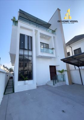 Uniquely Designed 4 Bed Fully Detached Luxury Home with Bq, Ikota, Lekki, Lagos, Detached Duplex for Sale