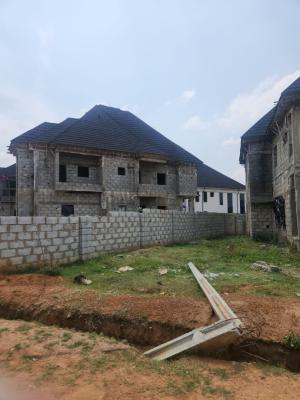 Carcass 5 Bedroom Fully Detached Duplex, Lugbe District, Abuja, Detached Duplex for Sale