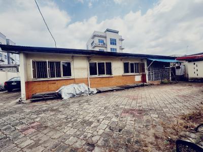 Land Measuring 515sqm with Detached Bungalow Available, Adeniyi Jones, Ikeja, Lagos, Land for Sale