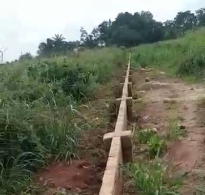 600ft By 500ft 32plots of Land 2.2 Hectares Fenced Round with Cofo, Along Ehor Highway Near The Police Station, Benin, Oredo, Edo, Land for Sale