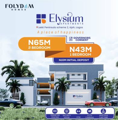 Well Built 2bedroom Apartment, Elysium 2bedroom Apartment Money... Well Spent., Ajah, Lagos, Flat / Apartment for Sale