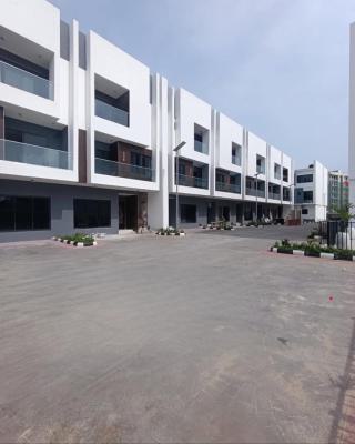 Luxurious Brand New 4-bedroom Terrace Duplex with Bq, Lekki Phase One, Lekki, Lagos, Terraced Duplex for Rent