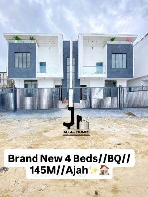 Brand New 4 Bedroom Semi Detached Home with a Bq, Ajah, Lagos, House for Sale