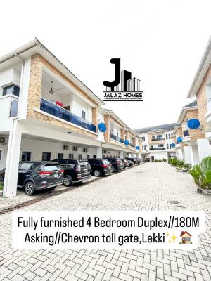 Brand New 4 Bedroom Terraced Duplex Home, Lekki, Lagos, House for Sale