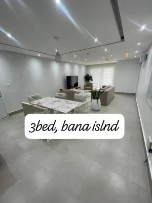 Fully Furnished 3 Bedroom Apartment with Bq, Pool, Gym & Elevator, Banana Island, Ikoyi, Lagos, Flat / Apartment for Rent