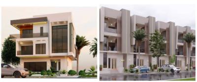 Estate Plot at Wuye   400sqm 5bedroom Fully Detached Duplex, on a Tarred Road in a Well Developed Area Inside Wuye., Wuye, Abuja, Residential Land for Sale