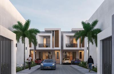 Sheba Residence, Opposite Sky Mall, Sangotedo, Ajah, Lagos, Terraced Duplex for Sale