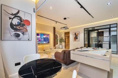 Beautiful 2 Bedroom Apartment with Snooker Board and Poo, Ikate, Lekki, Lagos, Flat / Apartment Short Let