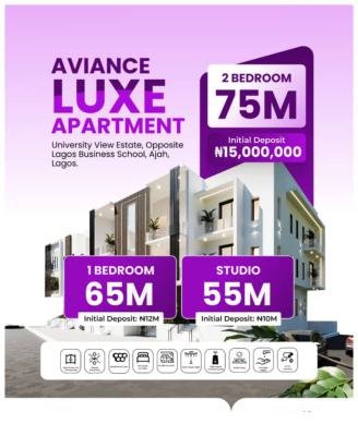 Luxury and Spacious 2 Bedroom Apartment with C of O, Spacious 2&1 Bedroom Apartment Ajah Lagos Business School, Lekki, Lagos, Mini Flat (room and Parlour) for Sale