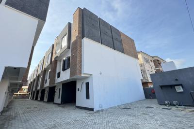 Astonishing 4 Bedroom Terrace Duplex with Bq, Ologolo, Lekki, Lagos, Terraced Duplex for Sale
