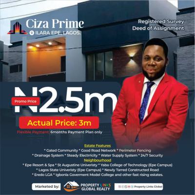 Most Cheapest and Affordable Land in a Good Location, Ciza Prime Estate Ilara Epe Lagos State, Epe, Lagos, Commercial Land for Sale