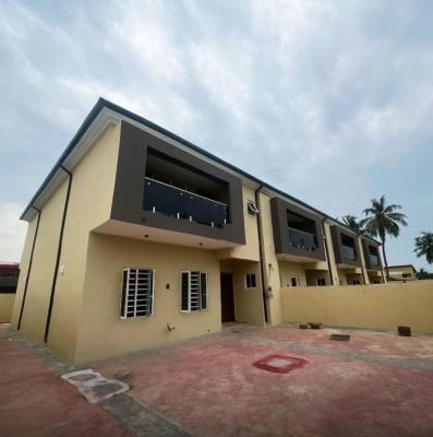 Standard Newly Built 4 Bedroom Terrace Duplex with Bq, Akowonjo, Ikeja, Lagos, Terraced Duplex for Sale