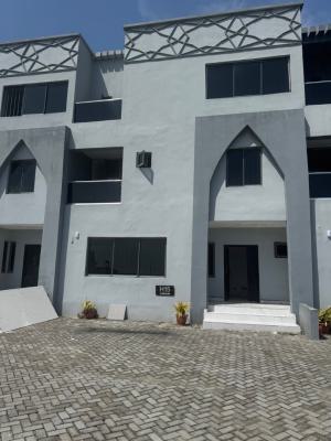 a Well Spacious New 4 Bedroom Townhouse Fuplex with a Bq, De Castle Estate Opposite Cooplag Estate, Orchid Road, Lekki, Lagos, Terraced Duplex for Sale