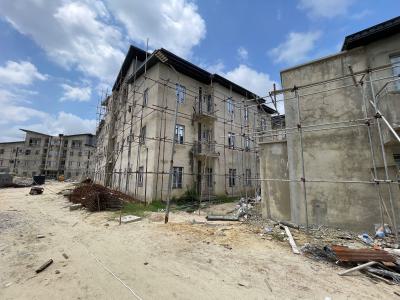 8 Units of 3 Bedroom Apartment with Bq in a Gated Estate, Therra Annex Estate, Sangotedo, Ajah, Lagos, Block of Flats for Sale