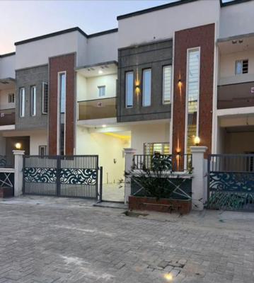Serviced 4 Bedroom Duplex + Bq + Gym + Pool, Ajiwe, Ajah, Lagos, Terraced Duplex for Rent