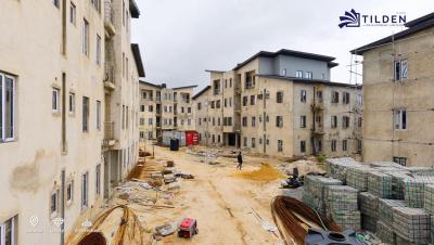 5 Units of Contemporary and Modern 2bedroom Apartment, Therra Annex Estate Lekki Epe Expressway, Sangotedo, Ajah, Lagos, Block of Flats for Sale