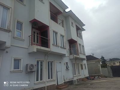 Nice 4 Bedroom Terrace Duplex on Two Floors, New Road Alpha Beach Chevron, Lekki, Lagos, Terraced Duplex for Rent