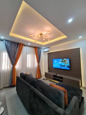 Fullyfurnished 1bedroom Apartment with Personal Kitchen, Apha Beach, Lekki, Lagos, Mini Flat (room and Parlour) for Rent