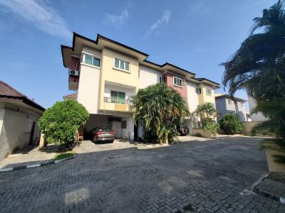 Spacious 4-bedroom Terrace Duplex with Bq, Ikota Villa, Ikota, Lekki, Lagos, Terraced Duplex for Rent