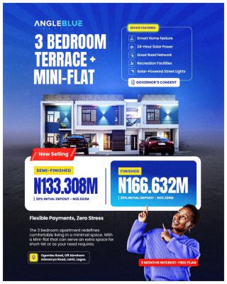 Smart 3-bedroom Terrace Mini Flat, Ogombo Road, Off Abraham, Ajah, Lagos, Terraced Duplex for Sale