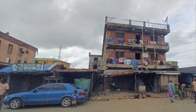 a Demolishable 2storey Building in a Strategic Location, Ijora, Ijora, Apapa, Lagos, Mixed-use Land for Sale
