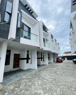 Properly Built 3 Bed Terrace Duplex*️, Ikota Lekki, Ikota, Lekki, Lagos, Terraced Duplex for Sale