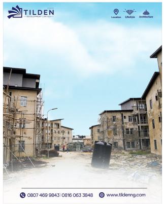 Strategic and Prime 12 Units of 3 Bedroom Apartment with Bq, Ogbeni Street, Therra Annex Estate Off Lekki Epe Expressway, Sangotedo, Ajah, Lagos, Block of Flats for Sale