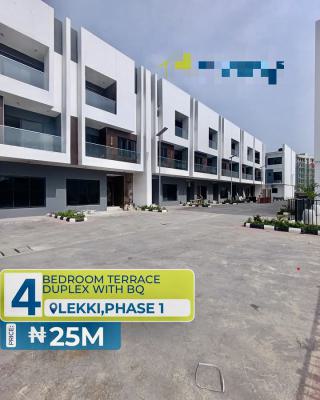 Exquisite and Luxury 4 Bedroom Terrace Duplex, Lekki Phase 1, Lekki, Lagos, Terraced Duplex for Rent