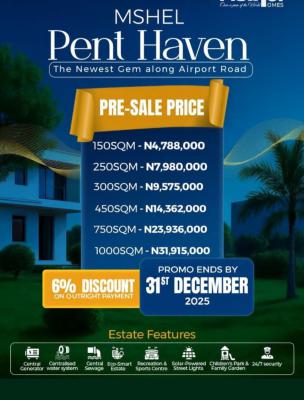 Flat Estate Land, Airport Road, Lugbe District, Abuja, Mixed-use Land for Sale