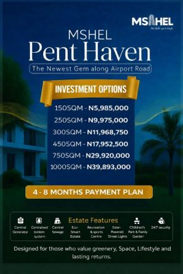 Flat Estate Land, Airport Road, Lugbe District, Abuja, Mixed-use Land for Sale