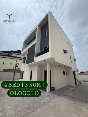 Fully Furnished 4-bedroom Detached House with Bq, Ologolo, Lekki, Lagos, Semi-detached Duplex for Sale