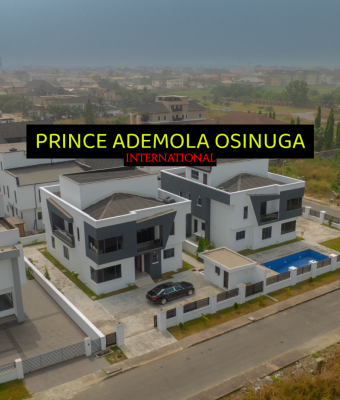 Newly Built 4 Bedroom Detached House + Swimming Pool +bq Etc, Royal Gardens Estate Ajah, Ajah, Lagos, Detached Duplex for Sale