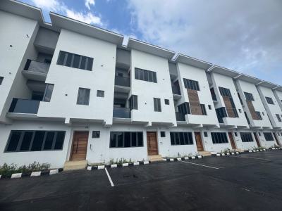 a Brand New Serviced 4 Bedroom Terraces with Bq and Swimming Pool., Lekki Phase 1, Lekki Phase 1, Lekki, Lagos, Terraced Duplex for Rent