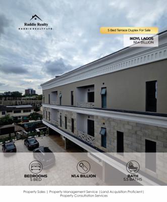 Beautiful 5 Bedroom Terrace Duplex, Ikoyi, Lagos, Terraced Duplex Joint Venture
