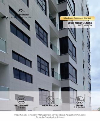 Luxurious 3 Bedroom Apartment, Lekki Phase 1, Lekki, Lagos, Flat / Apartment for Sale