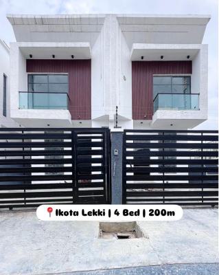 Ikota Lekki Lagos  4 Bed  200m    Contemporary 4 Bedroom Semi, Ikota, Lekki, Lagos, Semi-detached Duplex for Sale