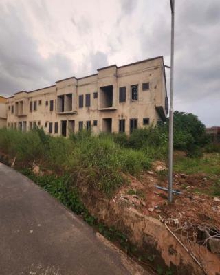 3bedroom En-suite Terrace Duplex Carcass, Close to Christland School, Apo, Abuja, Terraced Duplex for Sale