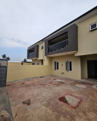 Newly Built Spacious 4 Bedroom Terrace Duplex, Estate Dopemu Cement, Agege, Lagos, Terraced Duplex for Sale