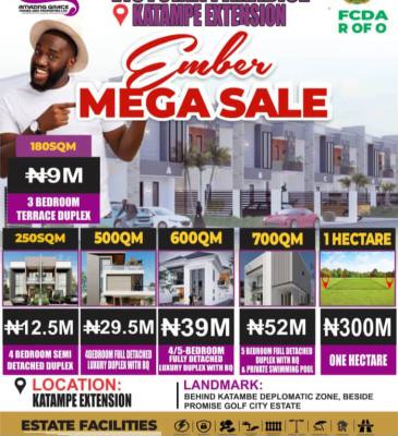 New Estate Alert, Before Golf City Estate, Katampe Extension, Katampe, Abuja, Residential Land for Sale
