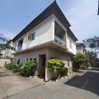 Stunning 4 Bedroom Duplex with a Bq in a Secured Estate, Chevron, Lekki, Lagos, House for Rent