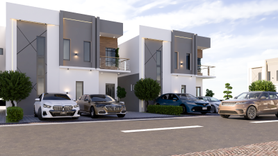 Luxury 6units of 4bedrooms Block of Flats, Solaris Court Inside Brains and Hammers Estate, Life Camp, Abuja, Residential Land for Sale