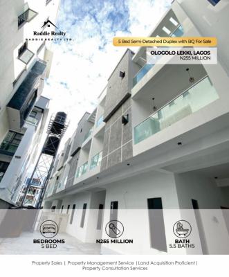 4 Bedroom Terrace Duplex, Ologolo, Lekki, Lagos, Terraced Duplex for Sale